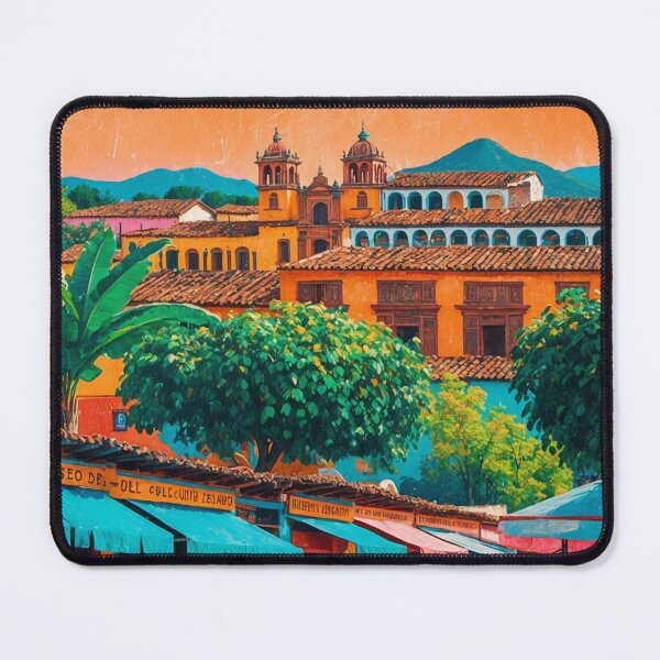 Item preview, Cuitzeo del Porvenir Michoacan Mexico Magic Town Postcard Vintage Travel designed and sold by TravelPostcardGems.