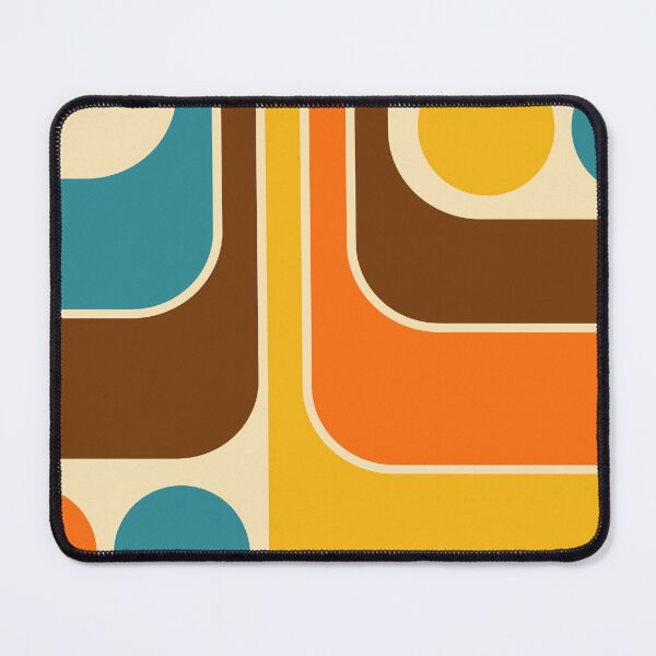Item preview, Striped Retro Geometric Design designed and sold by tonymagnerart.