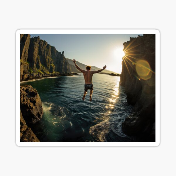 Item preview, Cliff Jumping - Adventure designed and sold by KootenayDesigns.