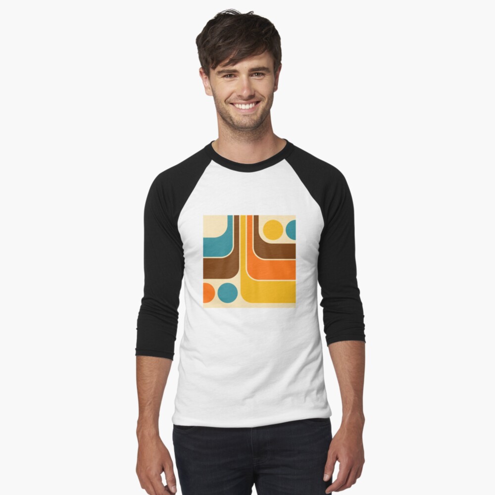 Item preview, Baseball ¾ Sleeve T-Shirt designed and sold by tonymagnerart.
