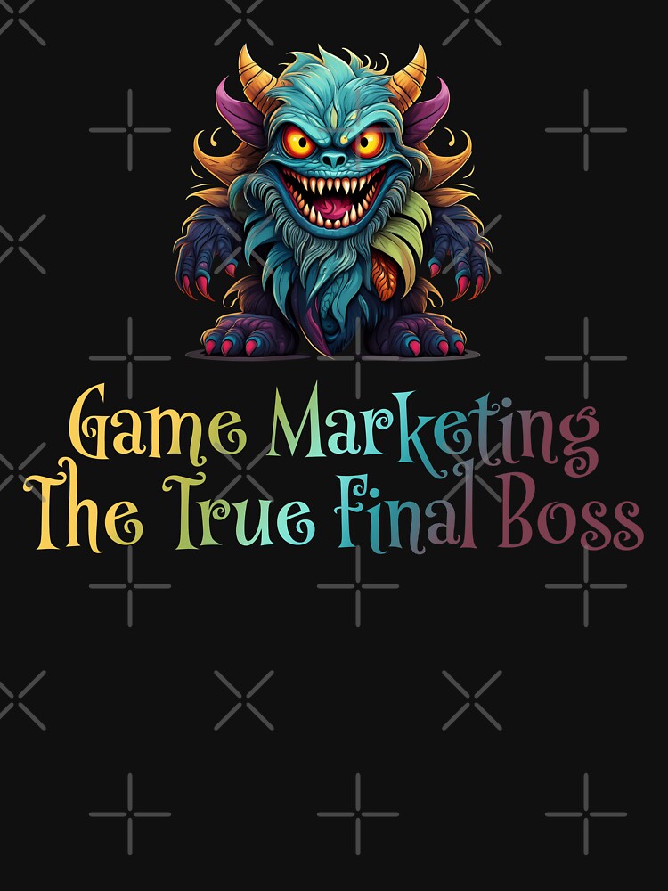 Thumbnail 7 of 7, Classic T-Shirt, Game Marketing The True Final Boss designed and sold by darkskygear.