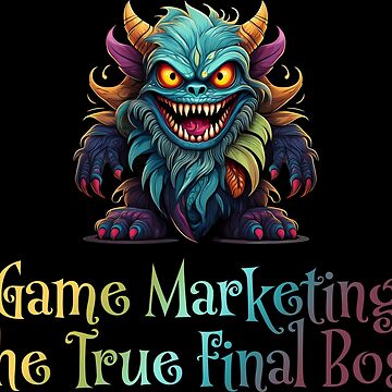 Artwork thumbnail, Game Marketing The True Final Boss by darkskygear
