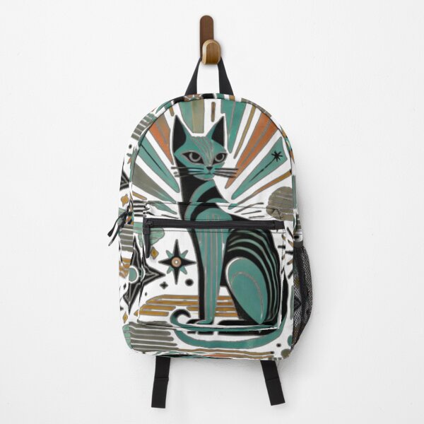 Item preview, Mid Century Cat Doodle designed and sold by JediKittenWars.
