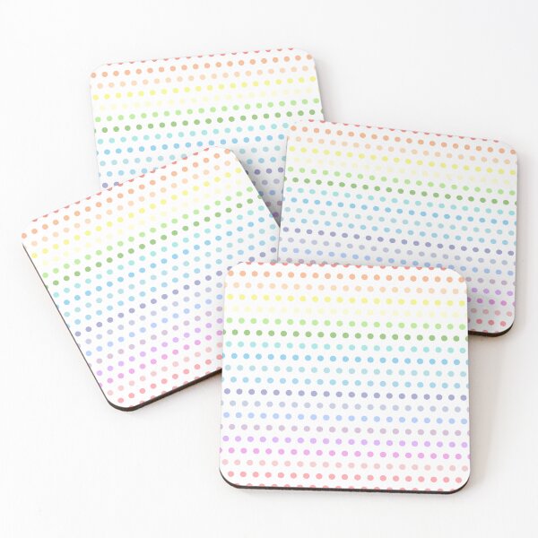 Item preview, Pastel Colored Dots Gradient Pattern designed and sold by StickerinoShop.