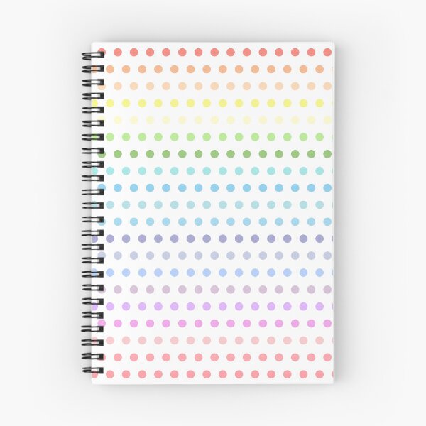 Item preview, Pastel Colored Dots Gradient Pattern designed and sold by StickerinoShop.