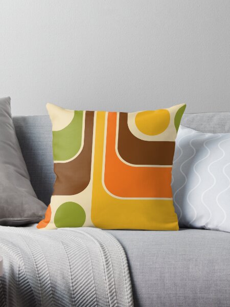 Item preview, Striped Retro Geometric Design designed and sold by tonymagnerart.