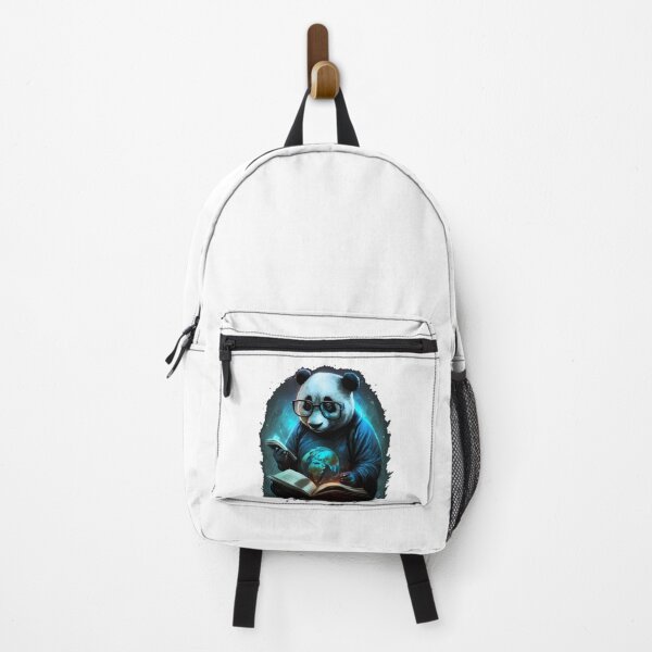 Item preview, Cool Panda Bear as a Bookworm designed and sold by MLArtifex.