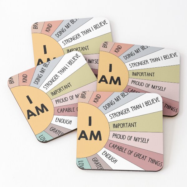 Item preview, I AM affirmations designed and sold by lightsaltdesign.