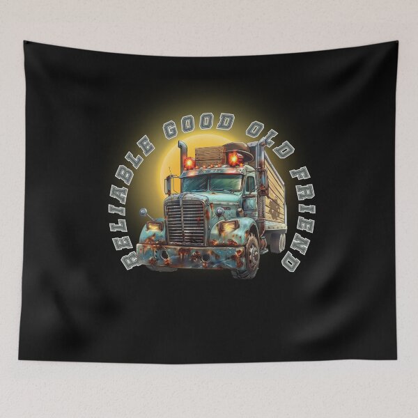 Item preview, Reliable Good Old Friend Vintage Truck designed and sold by KolbaVison.