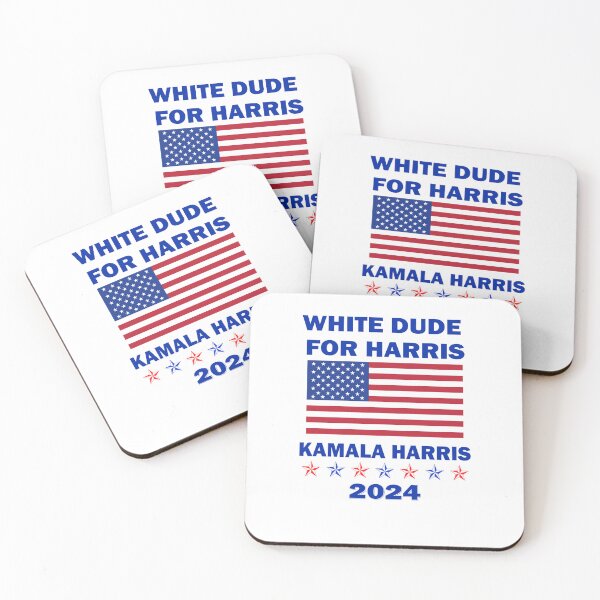 Item preview, WHITE DUDE FOR HARRIS - Kamala Harris 2024 designed and sold by Robirk.