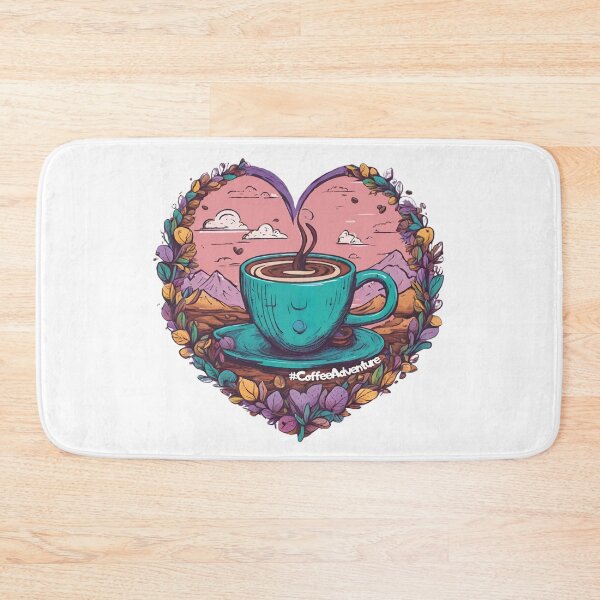 Item preview, #CoffeeAdventure - pink sky designed and sold by BeeG2024.