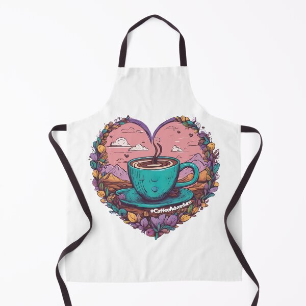 Item preview, #CoffeeAdventure - pink sky designed and sold by BeeG2024.