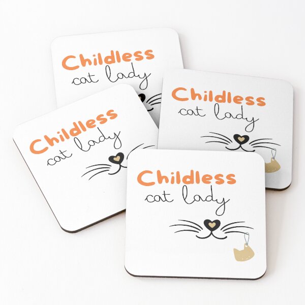 Item preview, Childless cat lady designed and sold by Kinkalow.