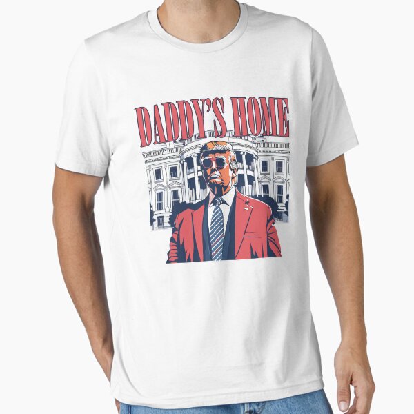 Vista previa del artículo con la obra «La casa de papá Trump», diseñado y vendido por MicheleWelHoBo.