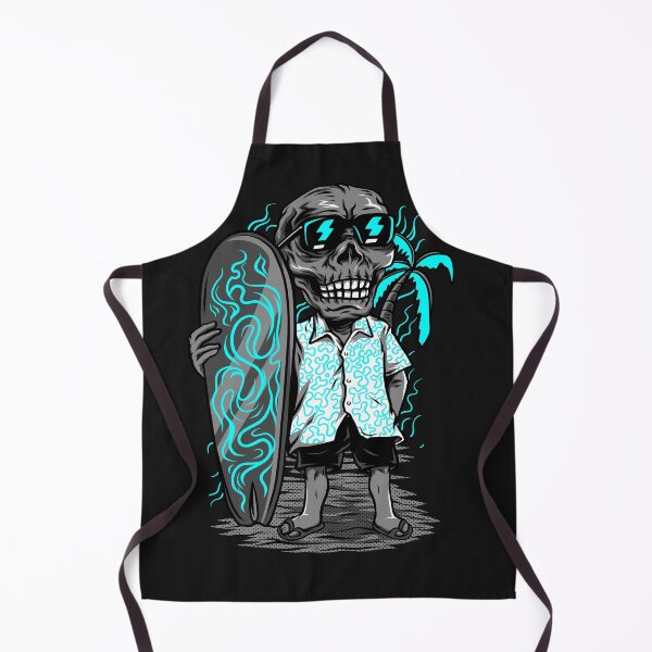 Item preview,  skeleton guy  surfing Classic  designed and sold by ABDOU Art.