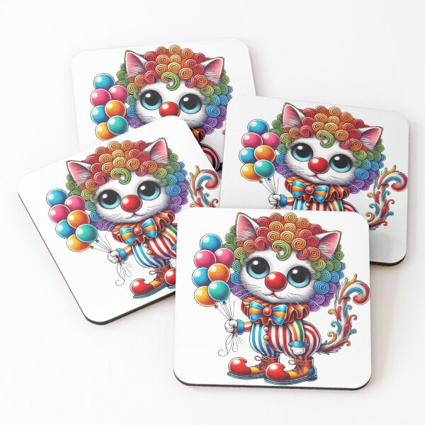 Item preview, Cat Clown designed and sold by JediKittenWars.