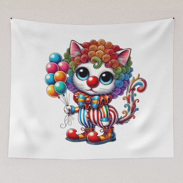Item preview, Cat Clown designed and sold by JediKittenWars.