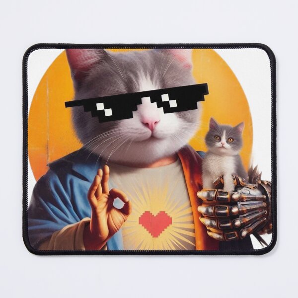 Item preview,  Digital Meow-siah Bot CTRL + Purr-sanity Kittyanity designed and sold by piscininha.