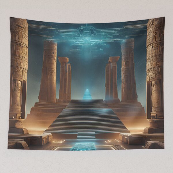 Item preview, Egyptian art tech fusion designed and sold by Flakes14.
