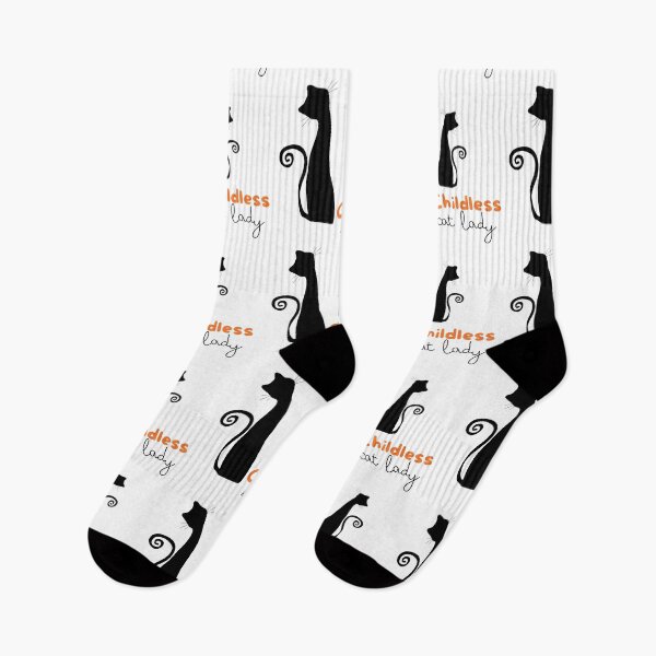 Item preview, Childless cat lady with black cats designed and sold by Kinkalow.