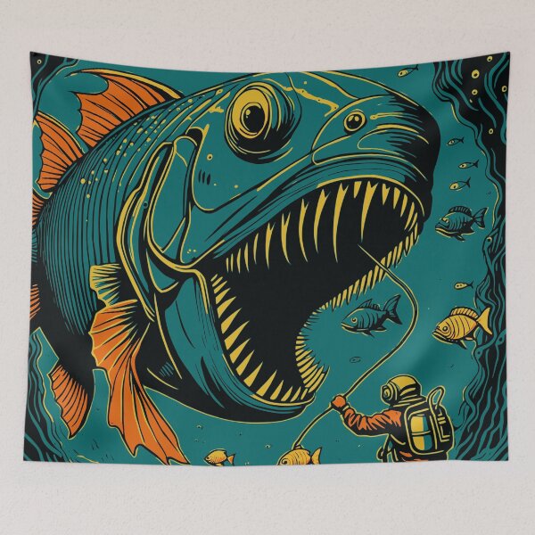 Item preview, Deep Diver in Peril designed and sold by veryarticulated.