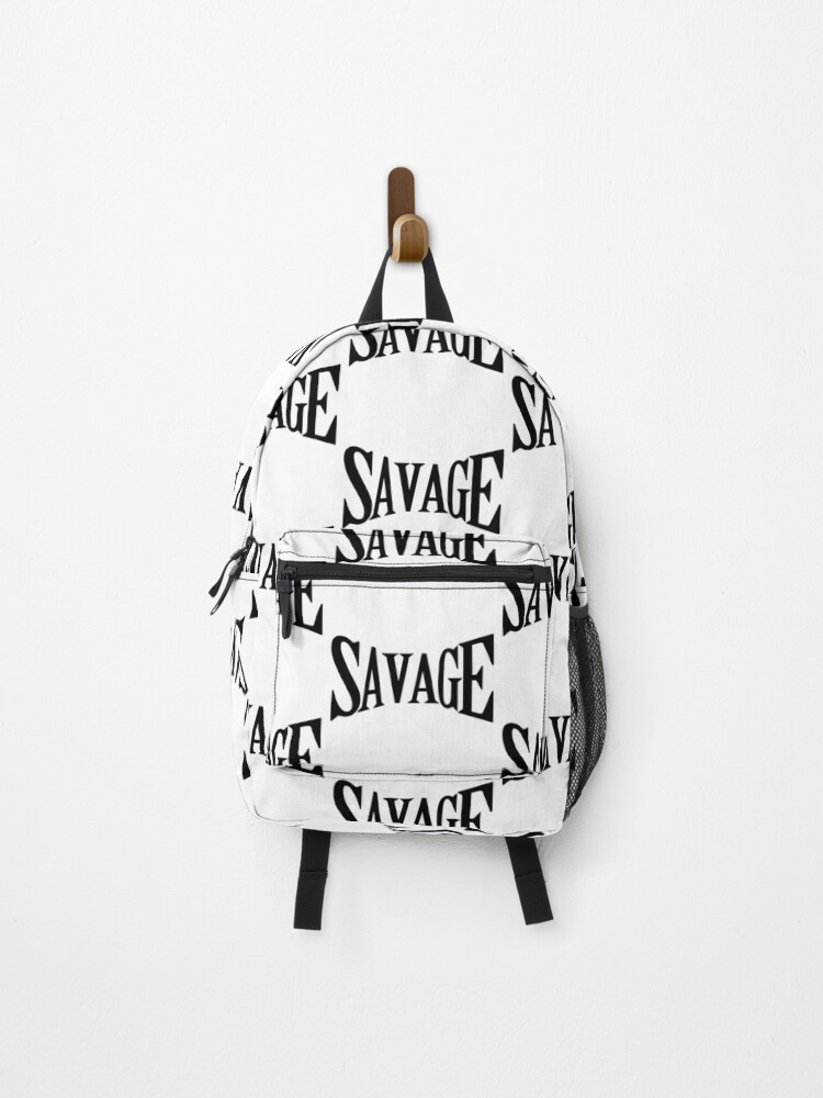 Thumbnail 1 of 3, Backpack, Savage Quote designed and sold by Mindhub.