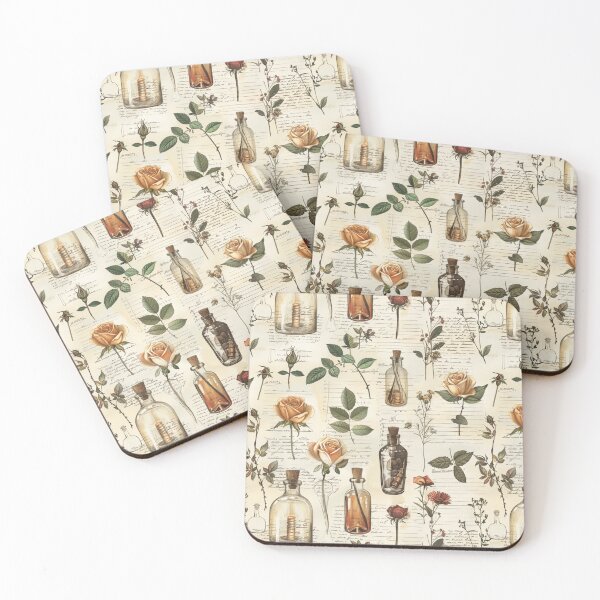 Item preview, FLORAL FORMULAE Light Academia designed and sold by Frenchifique.