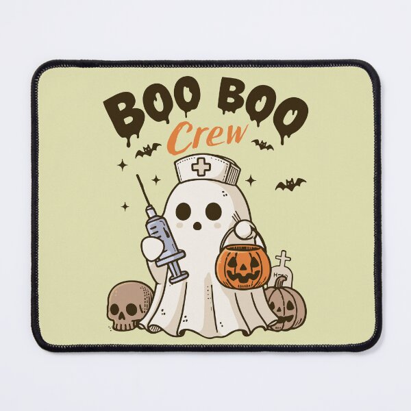 Item preview, Boo Boo Crew Nurse Ghost Funny designed and sold by Pine-Shop.