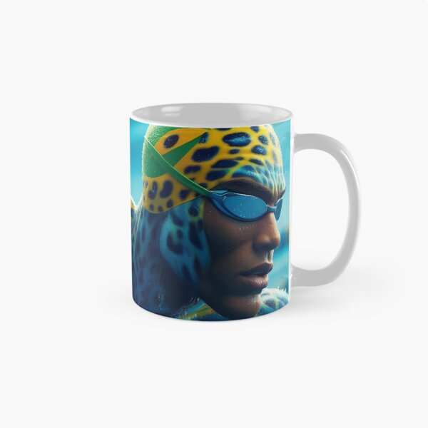Item preview, Brazil Athlete Jaguar Olympics designed and sold by GalleryBrisArt.