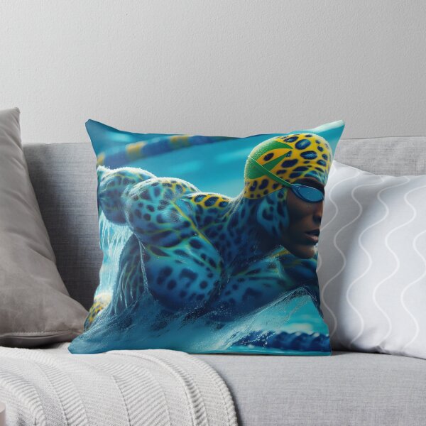 Item preview, Brazil Athlete Jaguar Olympics designed and sold by GalleryBrisArt.
