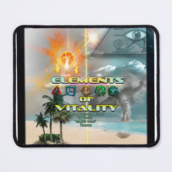Item preview, Elements of Vitality Oracle Deck Cover designed and sold by RebelNetwork.