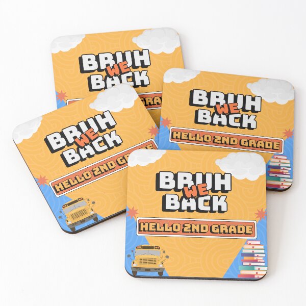 Item preview, Bruh we back - Back to school designed and sold by PhotoGros-4U.