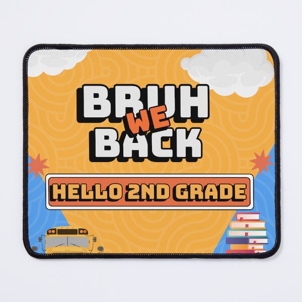 Item preview, Bruh we back - Back to school designed and sold by PhotoGros-4U.