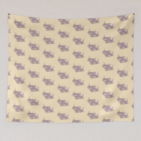 Item preview, Corydoras pattern UKIYO-E style designed and sold by yakudo-kan.