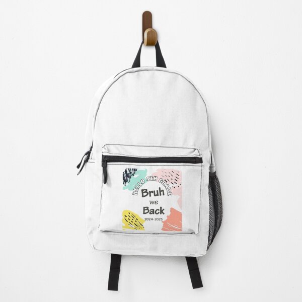 Item preview, Bruh we back - Back to school designed and sold by PhotoGros-4U.