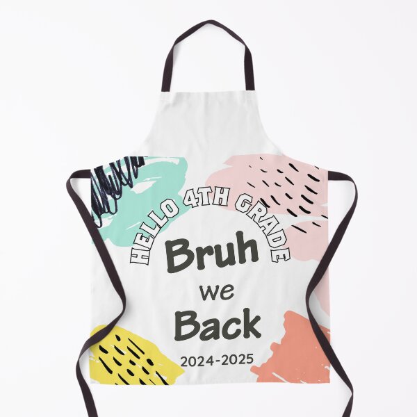 Item preview, Bruh we back - Back to school designed and sold by PhotoGros-4U.