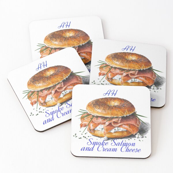 Item preview, Ah, Smoke Salmon and Cream Cheese designed and sold by Gentle40Winks.