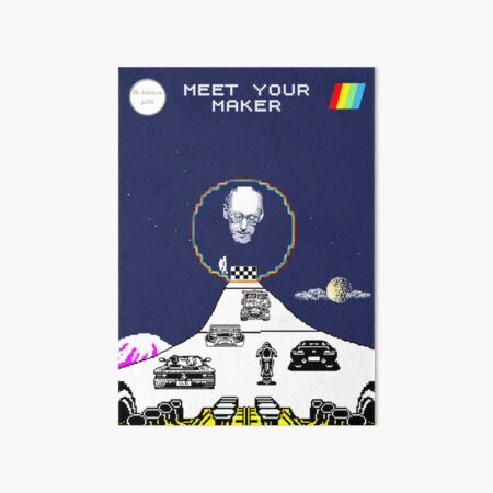 Meet Your Maker - ZX Spectrum Computer Game Art Art Board Print
