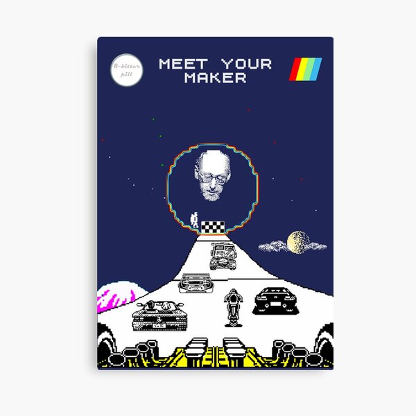 Meet Your Maker - ZX Spectrum Computer Game Art Canvas Print