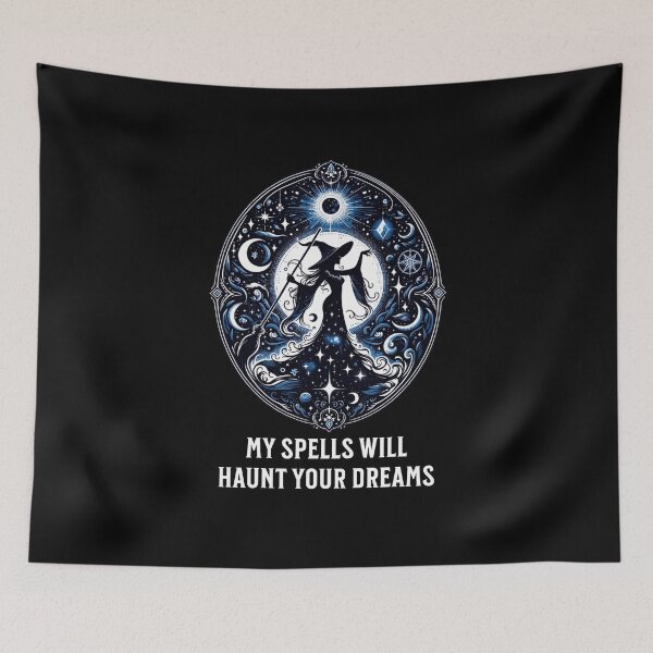 Item preview, Mystical Witch Spells Haunt Dreams designed and sold by Betsytiptoe.