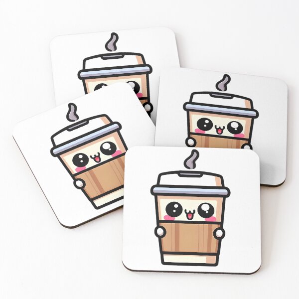 Item preview, Kawaii Cute Coffee take-away designed and sold by StickyGuys.