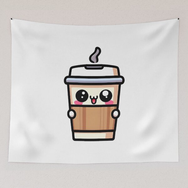 Item preview, Kawaii Cute Coffee take-away designed and sold by StickyGuys.