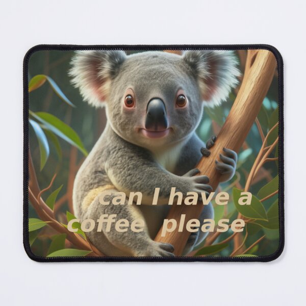 Item preview, Koala wants coffee designed and sold by JustStraight.