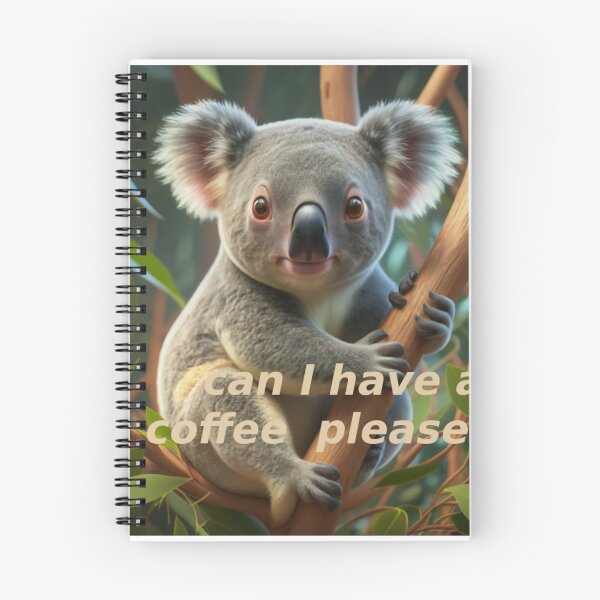 Item preview, Koala wants coffee designed and sold by JustStraight.