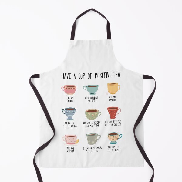 Item preview, Have a cup of positivi-tea, positive affirmations designed and sold by lightsaltdesign.