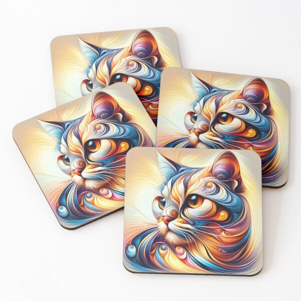 Item preview, American Shorthair -  Vision of a Velvet Paw designed and sold by LegademaArt.
