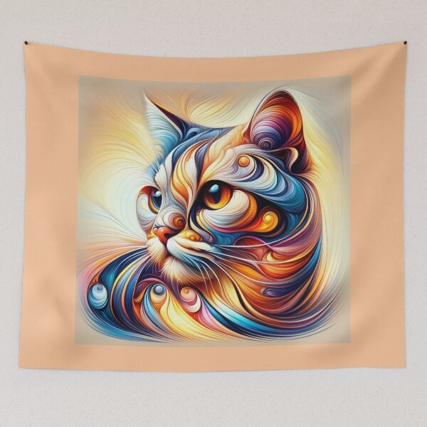 Item preview, American Shorthair -  Vision of a Velvet Paw designed and sold by LegademaArt.