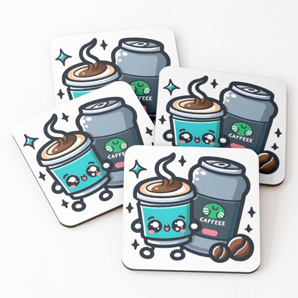 Item preview, Kawaii Cooffe Cup & Beans designed and sold by StickyGuys.