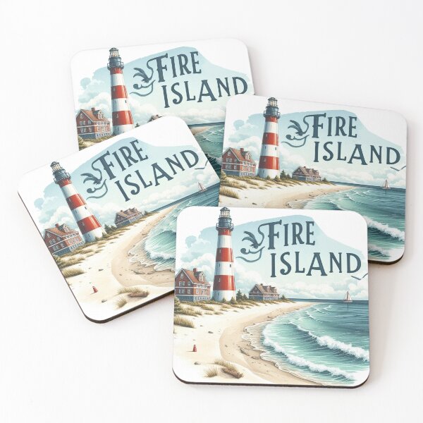 Item preview, Fire Island designed and sold by vectcd.