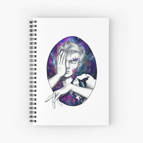 Emotions Series - Apathy Spiral Notebook